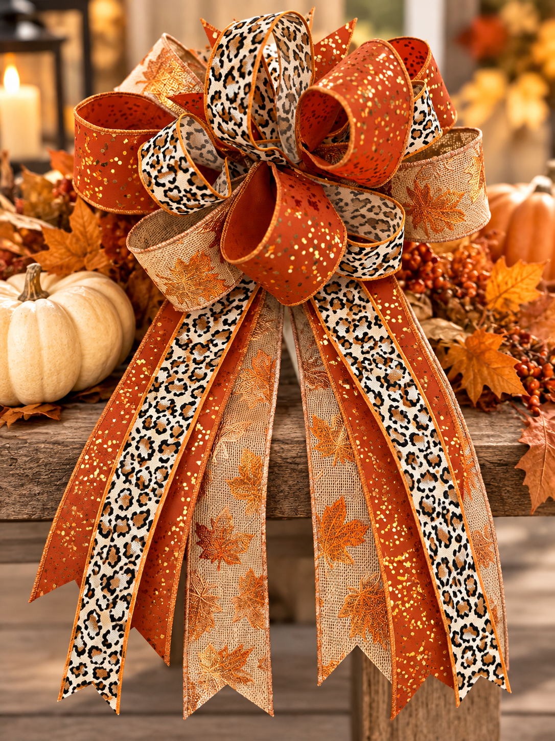 Leopard Fall Bow